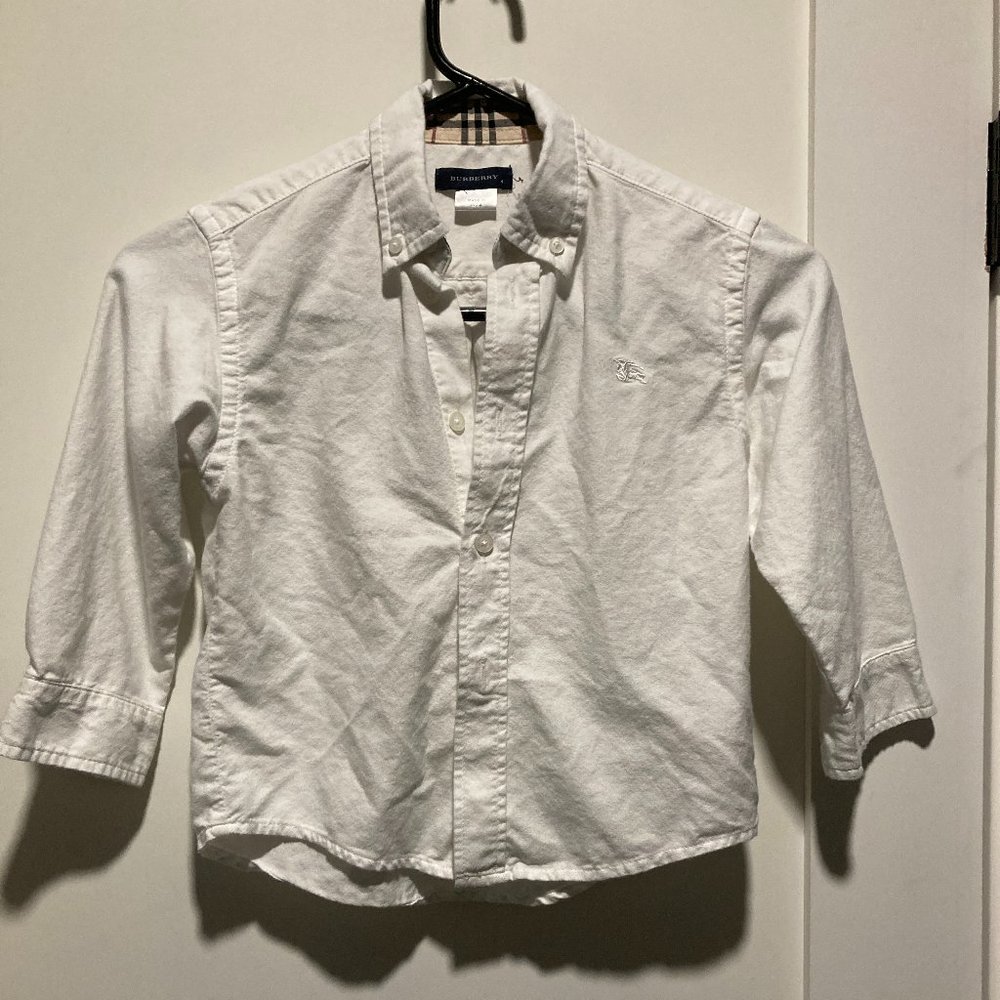 Burberry Collared Button Down Shirt